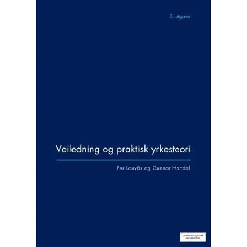 Bilde av best pris Veiledning og praktisk yrkesteori - En bok av Gunnar Handal