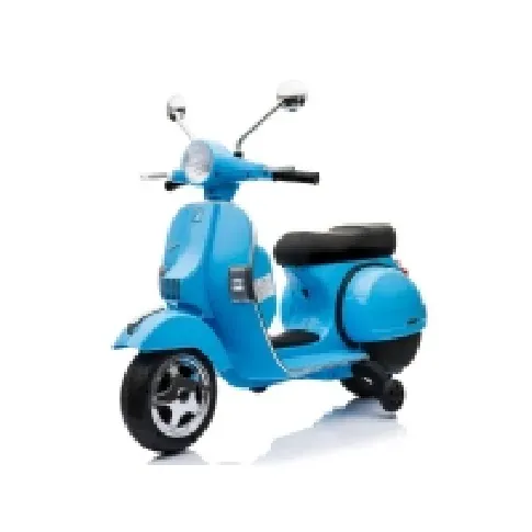Bilde av best pris Vespa PX150 EL scooter 12V (Opgraderet udgave) Blå Utendørs lek - El & Bensinkjøretøy - El-biler til barn 12/24V