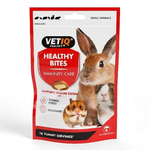 Bilde av best pris VetIQ Healthy Bites for Smådyr Immunity 30 g Kanin - Kaningodteri