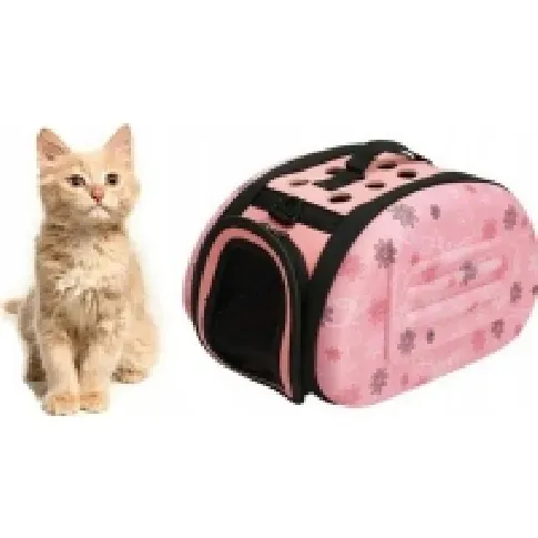 Bilde av best pris Victoria Fashion Transporter bag for hund katt rosa 35x20 AG644S Kjæledyr - Katt - Transport bur og poser
