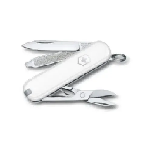 Bilde av best pris Victorinox 0.6223.7G, Klappkniv med lås, Multiverktøyskniv, Drop punkt, ABS syntetisk, Hvit, 7 verktøy Verktøy & Verksted - Håndverktøy - Kniver
