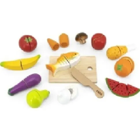 Bilde av best pris Viga Viga 44579 Set for learning how to cut - a little cook Leker - Rollespill - Leke kjøkken og mat