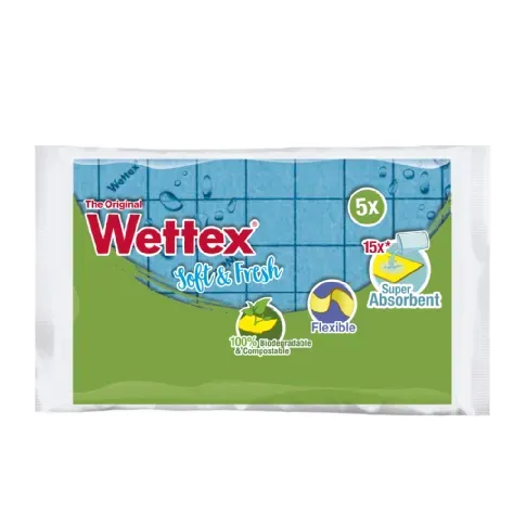 Bilde av best pris Vileda Oppvaskklut Wettex Soft &amp; Fresh, 5 stk. Andre rengjøringsprodukter,Oppvaskklut og svamper,Oppvask,Rengjør