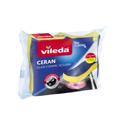 Bilde av best pris Vileda Vileda glasskeramikksvamp 2-pakk Andre rengjøringsprodukter,Rengjøringsutstyr,Rengjøringsprodukter