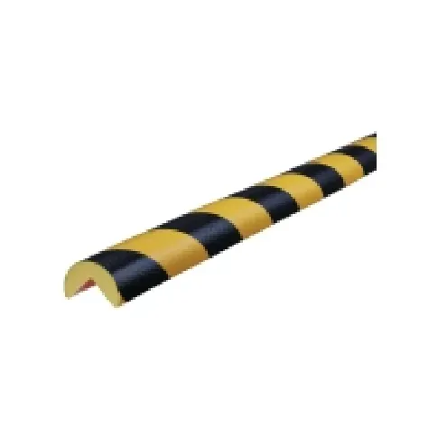 Bilde av best pris Vinkelbeskyttelse Knuffi, Type A, PU, 5 m, sort/gul Sikkerhet på gulv og område