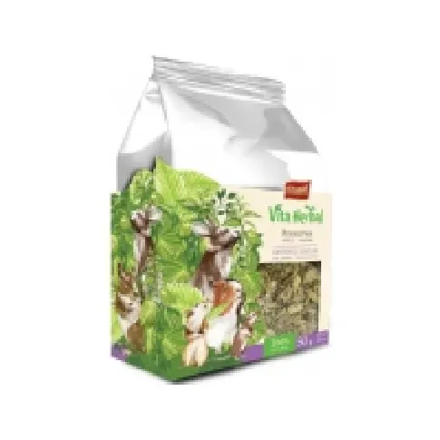 Bilde av best pris Vita Herbal for gnagere og kaniner, nesleblad, 50 g, 4 stk/disp Kjæledyr - Små kjæledyr - Snacks til gnagere