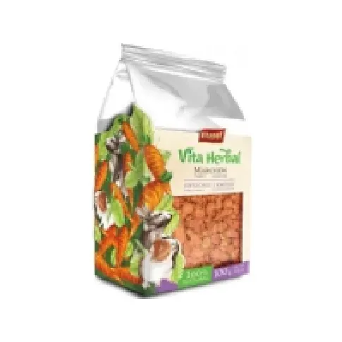 Bilde av best pris Vita Herbal for gnagere og kaniner, tørkede gulrøtter, 100g, 4stk/disp Kjæledyr - Små kjæledyr - Snacks til gnagere