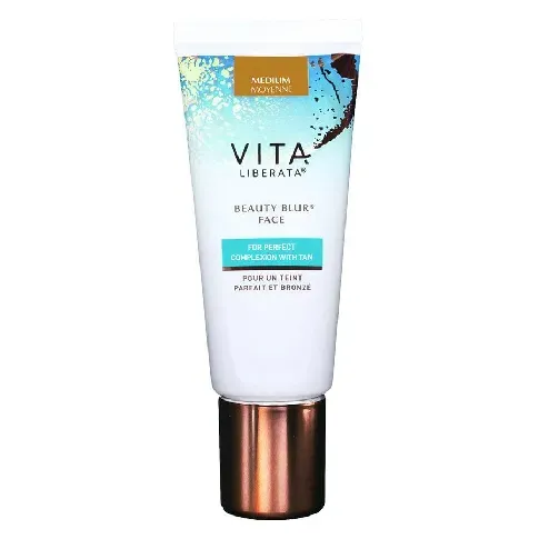 Bilde av best pris Vita Liberata Beauty Blur Face With Tan Medium 30ml Hudpleie - Solprodukter - Selvbruning