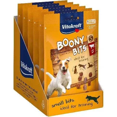 Bilde av best pris Vitakraft - 6 x Boony Bits S with Beef for dogs (57980) - Kjæledyr og utstyr
