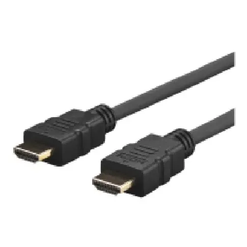 Bilde av best pris VivoLink Pro - HDMI-kabel med Ethernet - HDMI hann til HDMI hann - 2 m - svart - formstøpt, 4K-støtte PC tilbehør - Kabler og adaptere - Videokabler og adaptere