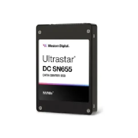 Bilde av best pris WD 2,5 SSD ULTRASTAR SN655 7,68TB (PCIe 4.0/NVMe) (tirs) PC-Komponenter - Harddisk og lagring - SSD