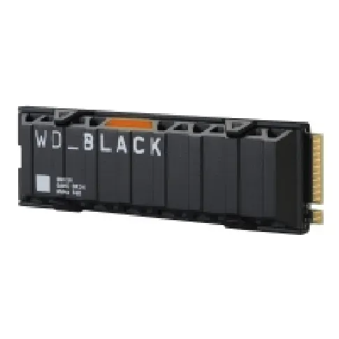Bilde av best pris WD Black SN850 NVMe SSD WDBAPZ5000BNC - Solid State Drive - 500GB - intern - M.2 2280 - PCI Express 4.0 x4 (NVMe) - integrert kjøle PC-Komponenter - Harddisk og lagring - SSD