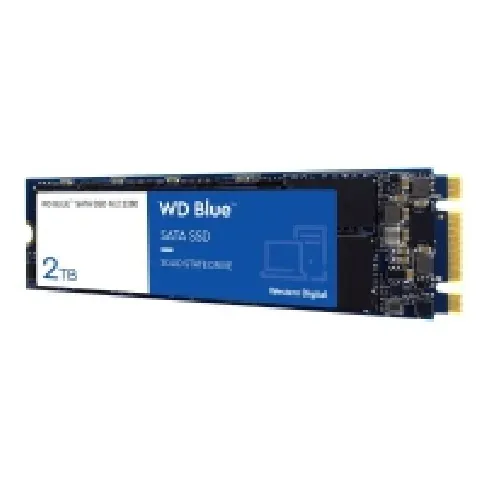 Bilde av best pris WD Blue 3D NAND SATA SSD WDS200T2B0B - SSD - 2 TB - intern - M.2 2280 - SATA 6Gb/s PC-Komponenter - Harddisk og lagring - SSD