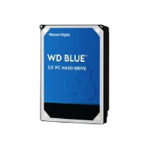 Bilde av best pris WD Blue WD60EZAZ - Harddisk - 6 TB - intern - 3.5 - SATA 6Gb/s - 5400 rpm - buffer: 256 MB PC-Komponenter - Harddisk og lagring - Interne harddisker