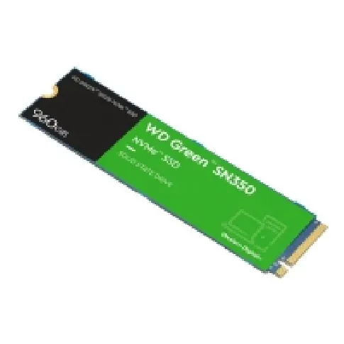 Bilde av best pris WD Green SN350 NVMe SSD WDS960G2G0C - SSD - 960 GB - intern - M.2 2280 - PCIe 3.0 x4 (NVMe) PC-Komponenter - Harddisk og lagring - SSD