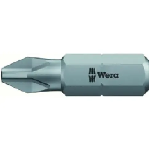 Bilde av best pris WERA WERK Bits Phillips® kærv PH2 længde 25 mm 1/4 tilslutning El-verktøy - Tilbehør - Bits & Borsett