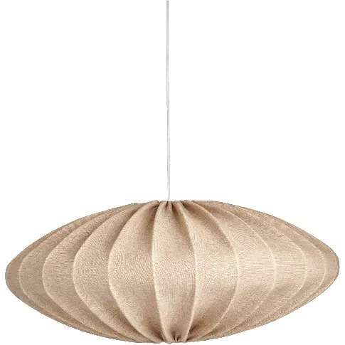 Bilde av best pris Watt & Veke Ellipse taklampe, 65 cm, lin, sand Lampe