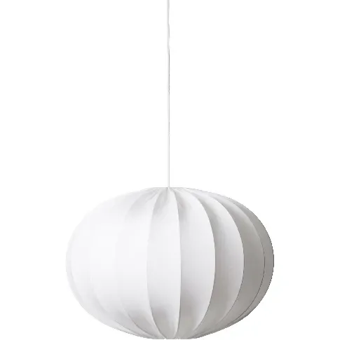 Bilde av best pris Watt & Veke Taklampe, oval kule, 65 cm, hvit Lampe
