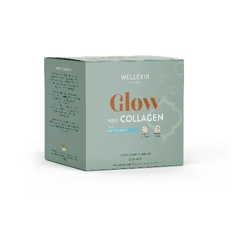 Bilde av best pris Wellexir - Glow Pure Collagen 30 Sachet Box - Helse og personlig pleie