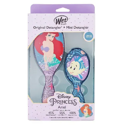 Bilde av best pris Wet Brush - Disney Princess Kit Original Detangler + Mini Brush Ariel - Skjønnhet