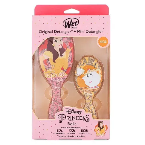 Bilde av best pris Wet Brush - Disney Princess Kit Original Detangler + Mini Brush Belle - Skjønnhet