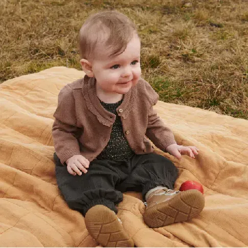 Bilde av best pris Wheat Knit Cardigan Amy Berry Dust - Babyklær