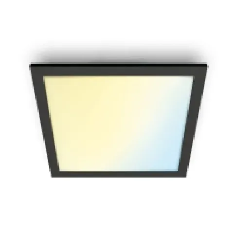 Bilde av best pris WiZ Takpanel 36 W kvadrat, Smarttaklampe, Wi-Fi, Sort, LED, Ikke-utskiftbare pærer, 2700 K Belysning - Intelligent belysning (Smart Home) - Intelligent belysning