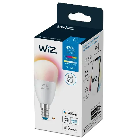 Bilde av best pris WiZ - WiFi E14 P45 Bulb - Farge og Justerbar Hvit - Smart Home - Elektronikk