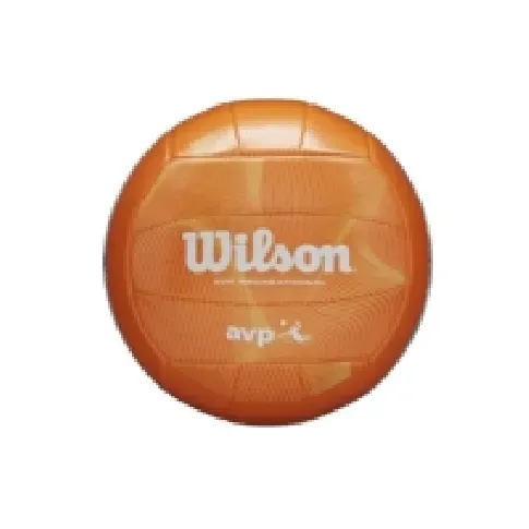 Bilde av best pris Wilson AVP Movement, 18-panel ball, Oransje, Kunstig lær, Standart, Inne & Ute, Blue Sport & Trening - Sportsutstyr - Volleyballer