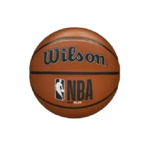 Bilde av best pris Wilson NBA DRV Plus, Sort, Brun, Hvit, Inne & Ute, Mønster, Unisex, 1 stykker Sport & Trening - Sportsutstyr - Basketball