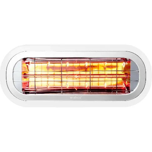 Bilde av best pris Wishco - 2000 Mini Patio Heater W/Ultra Low-Glow Technology - Hage, altan og utendørs