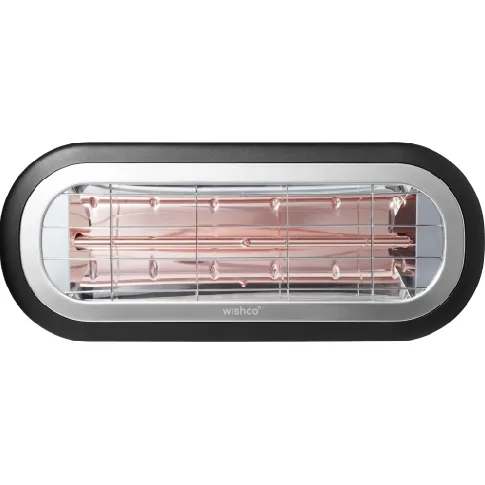 Bilde av best pris Wishco Mini 1500W infrarød terrassevarmer, sort Hus &amp; hage > Hage