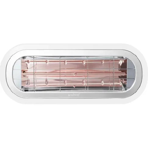 Bilde av best pris Wishco Mini 2000W infrarød terrassevarmer, hvit Hus &amp; hage > Hage