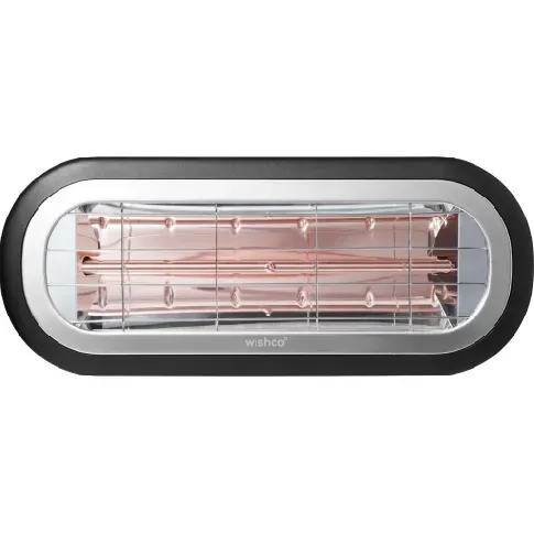 Bilde av best pris Wishco Mini 2000W infrarød terrassevarmer, sort Hus &amp; hage > Hage