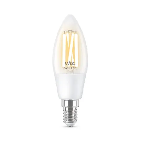 Bilde av best pris Wiz E14 mignonpære, justerbar hvit LED filament