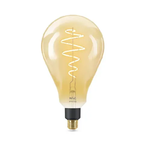 Bilde av best pris Wiz E27 globepære, justerbar hvit LED filament