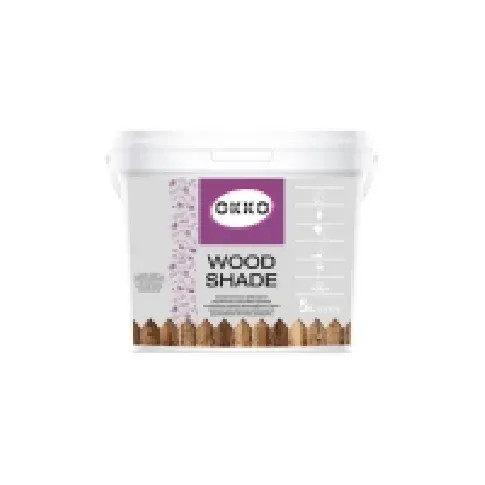 Bilde av best pris Wood Impreg Wood Shade White 5L Okko Maling og tilbehør - Mal innendørs - Tremaling