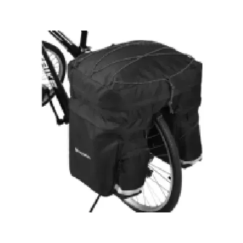 Bilde av best pris Wozinsky Romslig sykkelveske 60 L til bagasjeholderen svart Wozinsky WBB13BK Universal Sykling - Klær - Sykkelhjelmer