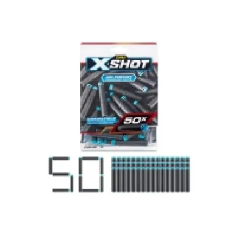 Bilde av best pris X-Shot Excel 50PK Refill Darts Foilbag Leker - Rollespill - Blastere og lekevåpen