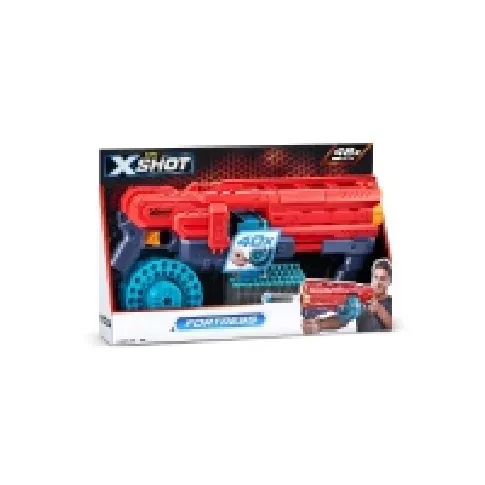 Bilde av best pris X-Shot Excel Fortress 40-Dart Capacity Barrel Foam Dart Blaster (48 Darts) Leker - Rollespill - Blastere og lekevåpen