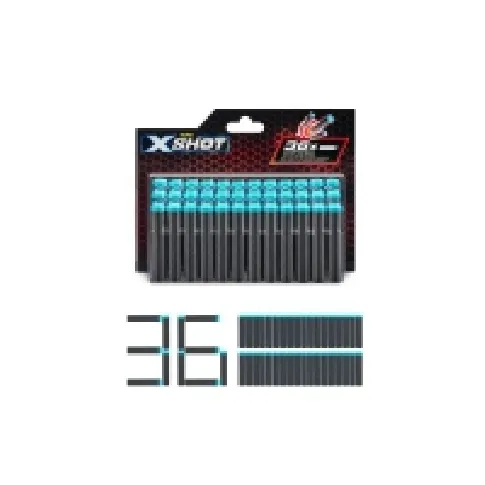 Bilde av best pris X-Shot Excel Soft Foam Darts Refill Pack (36 Darts) by ZURU Leker - Rollespill - Blastere og lekevåpen