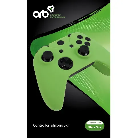 Bilde av best pris Xbox One - Silicon Skin Green (ORB) - Videospill og konsoller