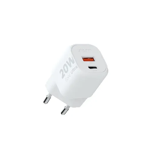 Bilde av best pris Xtorm - 20W GaN2 Ultra Home Charger USB-C PD/USB-A White - Elektronikk