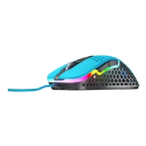 Bilde av best pris Xtrfy M4 RGB - Mus - høyrehendt - optisk - kablet - USB - blå Gaming - Gaming mus og tastatur - Gaming mus