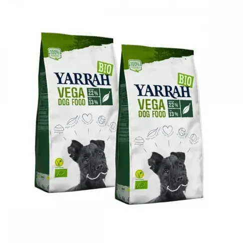 Bilde av best pris Yarrah Organic Dog Adult Vega Vegetarian 2x10 kg Hund - Hundemat - Tørrfôr
