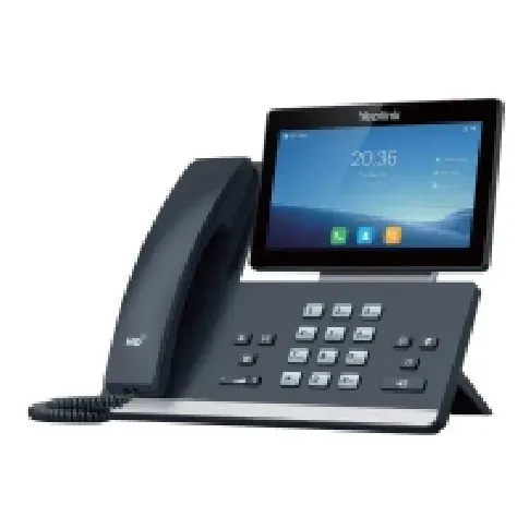Bilde av best pris Yealink SIP-T58W - VoIP-telefon - med Bluetooth-grensesnitt med anrops-ID - 10-partis anropskapasitet - SIP, SIP v2, SRTP, RTCP-XR, VQ-RTCPXR - klassisk grå Tele & GPS - Fastnett & IP telefoner - IP-telefoner