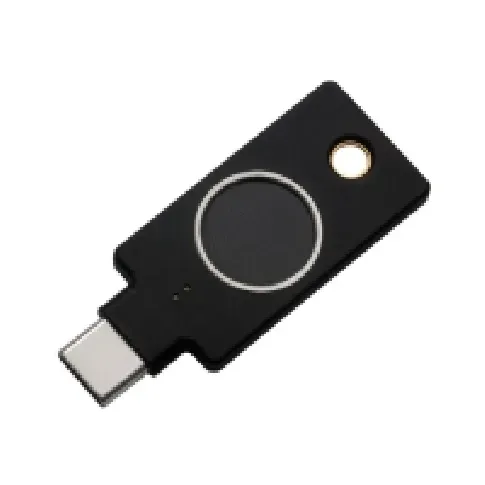Bilde av best pris Yubico YubiKey C Bio - FIDO Edition - USB-C-sikkerhetsnøkkel PC-Komponenter - Harddisk og lagring - USB-lagring