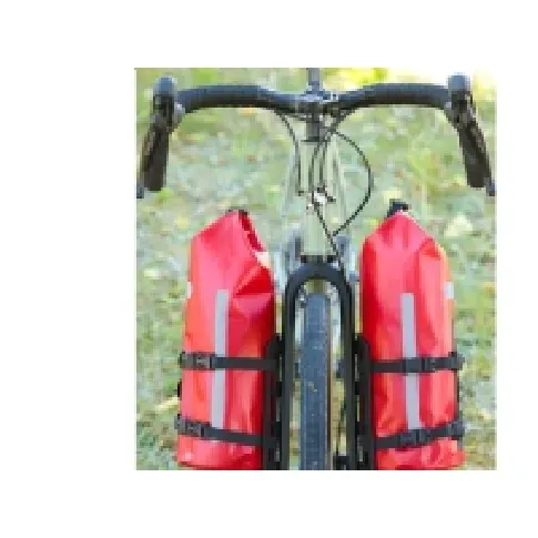 Bilde av best pris ZÉFAL Z Adventure Fork Pack Red, Waterproof front bag for fork mount, Polyester 420D TPU, (Search tag: Zefal), 150 x 365 mm, 6 L, 346 g (bag Sykling - Sykkelutstyr - Poser og kurver