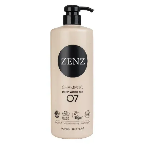 Bilde av best pris Zenz Organic No. 07 Deep Wood Shampoo 1000ml Hårpleie - Shampoo