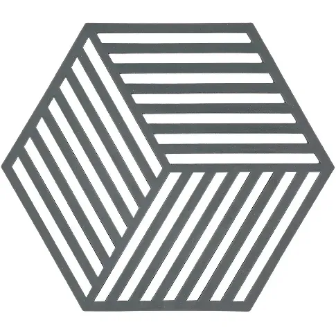 Bilde av best pris Zone Gryteunderlag Hexagon Cool Gray Underlag